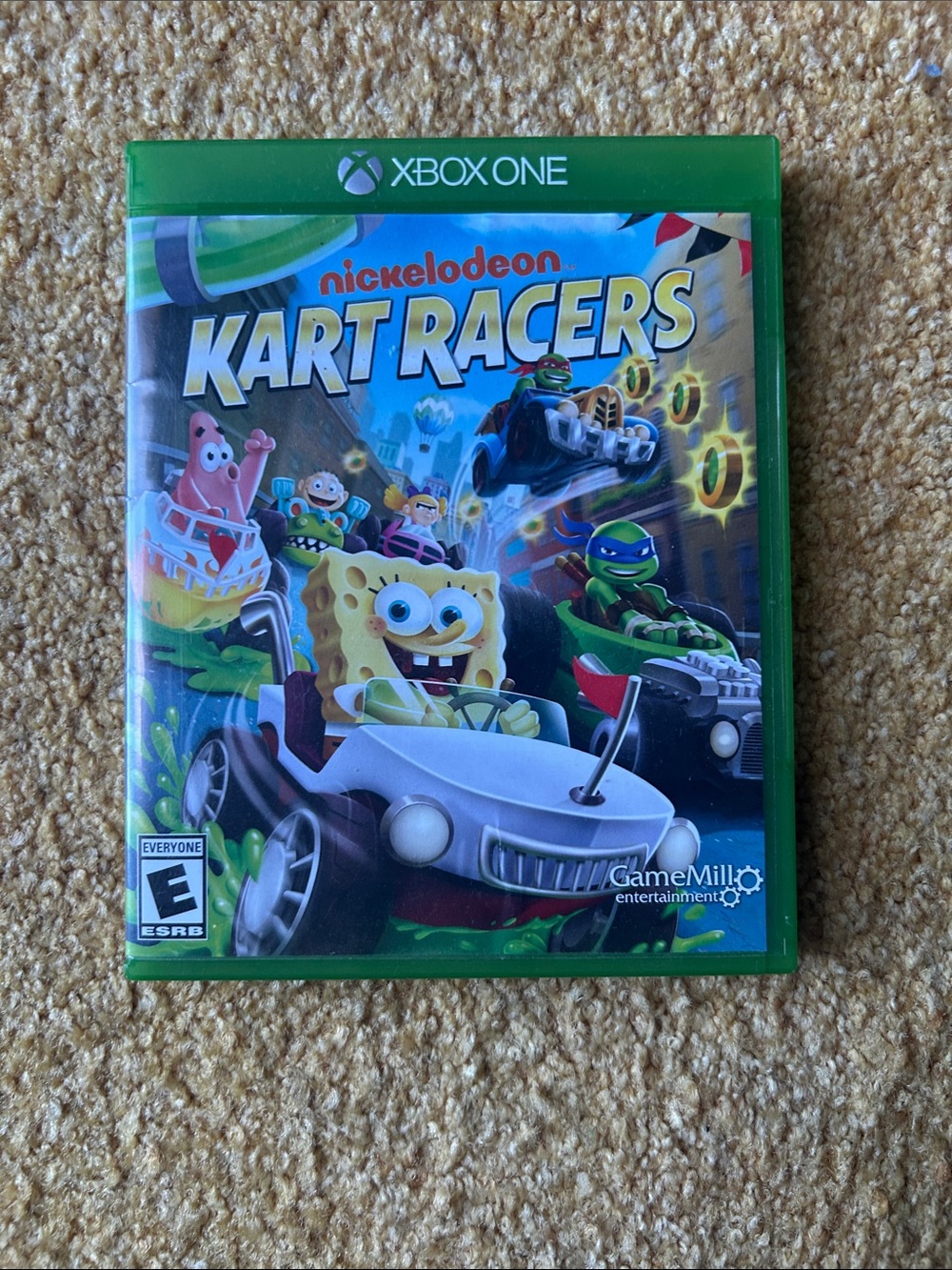 Nickelodeon Kart Racers Xbox One - Green Case